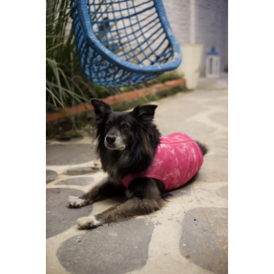 Îmbrăcăminte de Protecție „Dry Light Supreme Dog” Roz Mărimea 10 (21 – 27 kg) UV 50 plus, Antimicrobiană, Dry